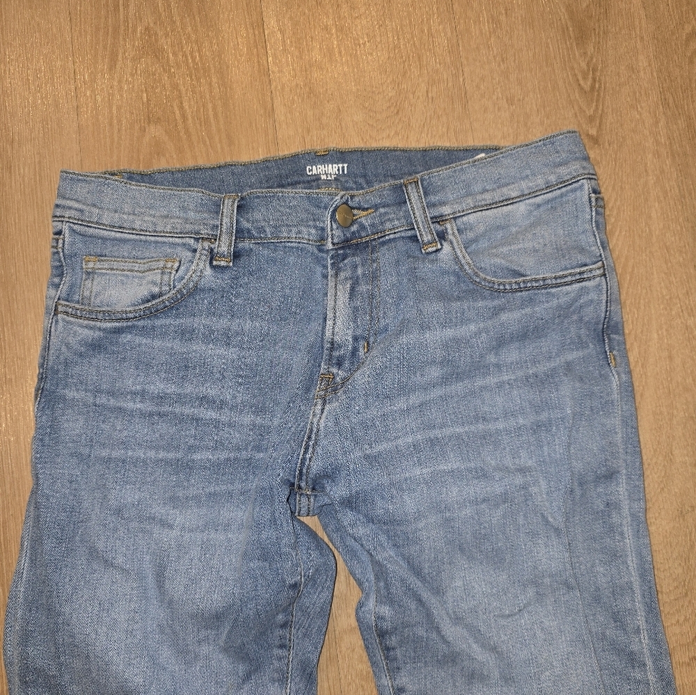 Carhartt WIP Mens Denim Jeans 31x30 - Picture 4 of 8